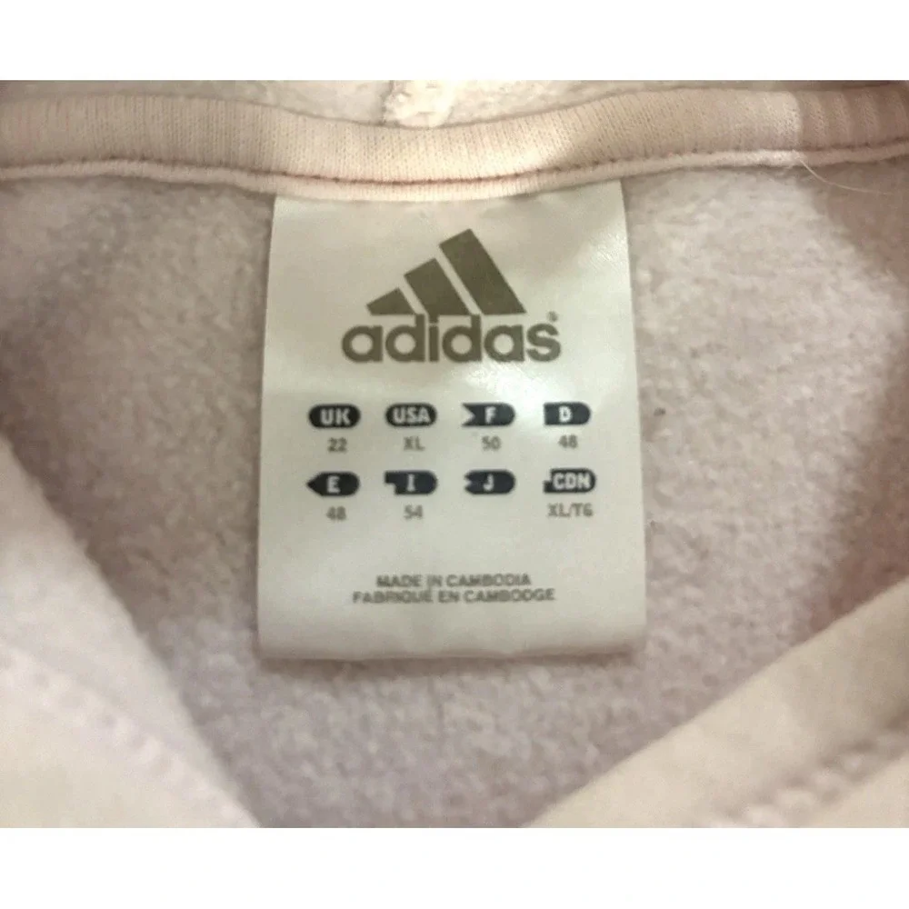 Adidas Pink Hoodie Pullover Girls Xl‎